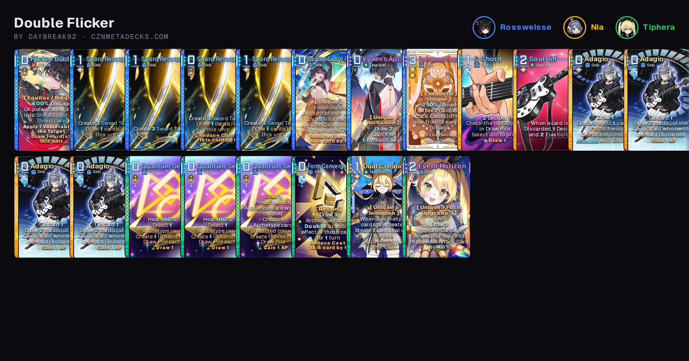 Double Flicker | CZN Meta Decks